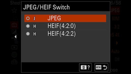 En plus des formats RAW et JPG, les appareils photo récents permettent de photographier en HEIF. Ce format affichant une profondeur de couleurs de 10 bits (contre max. 16 bits pour le RAW et 8 pour le JPG), il n’est pas pris en charge partout.