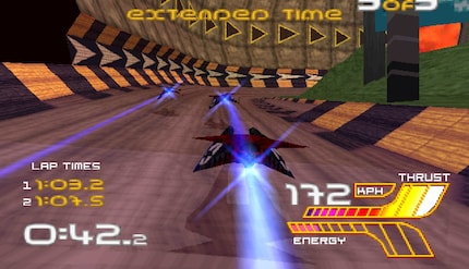 The series finally achieves cult status with its successor Wipeout 2097.