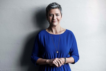 Margrethe Vestage est vice-présidente de la Commission européenne.