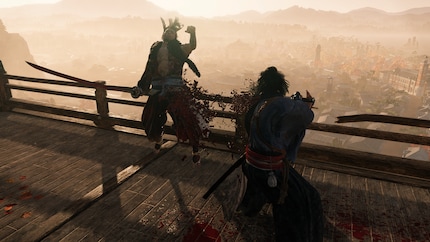 The battles are gory. Very gory.