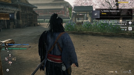 New combat styles such as Shinto Munen-ryu are unlocked as the story progresses.