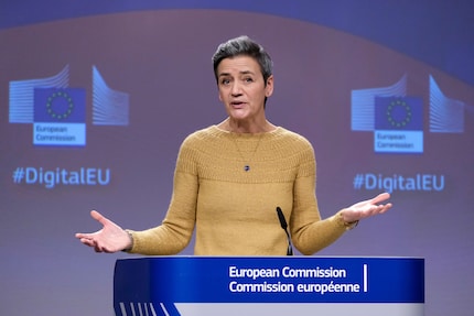 Not letting up: EU Competition Commissioner Margrethe Vestager.