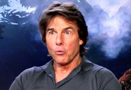 Stunt pro Tom Cruise is floored.