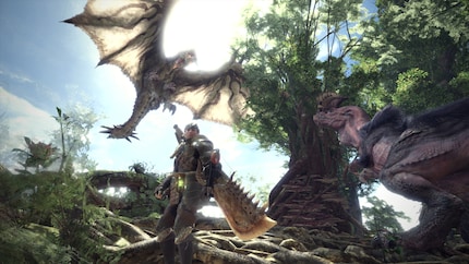 « Monster Hunter: World » mise sur des combats immersifs contre d’énormes dinosaures.