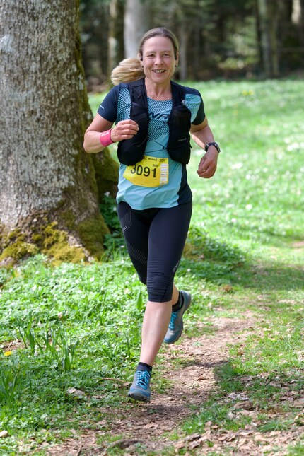 « My happy place » : je kiffe à fond sur les sentiers de trail.