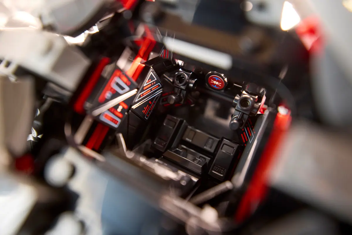 Vue du cockpit.