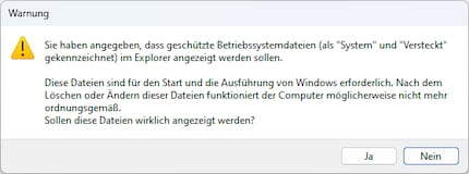 Windows vous avertit de ne pas afficher ces fichiers.