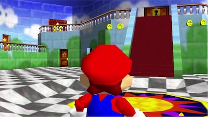 Like a second home: the Super Mario 64 castle is forever etched in my brain…