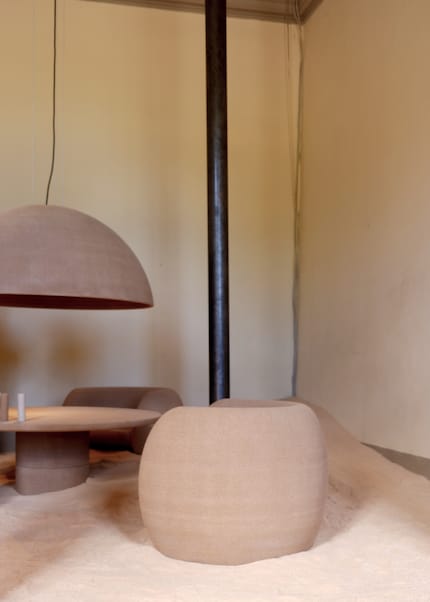Harry Thaler's furniture appears warm, organic - and as if from another planet.