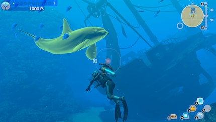 Parfois je nage dans des mers glacées, parfois dans des canyons marins profonds. C'est le hasard qui décide.