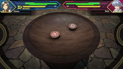 Beigoma, un jeu de type Beyblade, n'est qu'un des nombreux mini-jeux. 