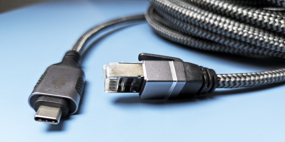 Câble réseau USB vers RJ45 de Goobay à l’essai - Galaxus