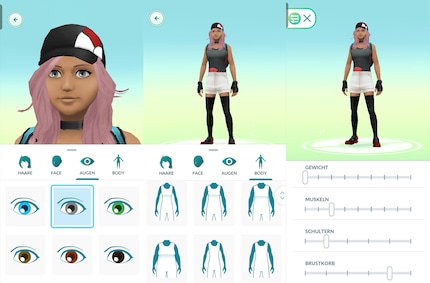 You can now customise body shape, hair and eyes without having to choose a gender.