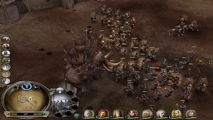 Le jeu PC « La Bataille pour la Terre du Milieu » est une sorte de « Age of Empires » avec les héros de la Terre du Milieu.