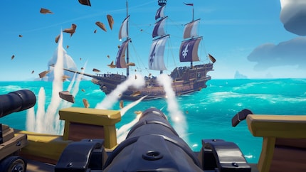 Sea of Thieves has now also hoisted its sails on the PS5.