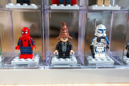 Lego minifigures with licences such as Marvel, Harry Potter or Star Wars characters are sought-after collector’s items.