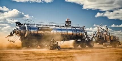 When fanatical war boys suicidally pounce on their enemies, I’m transported back to Mad Max: Fury Road.