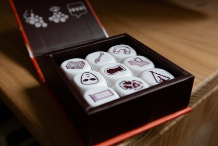 With the Story Cubes you can invent stories in a creative way.