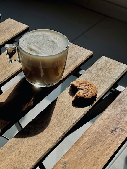 Voilà à quoi ressemble le bonheur : un vrai café, plein de caféine !