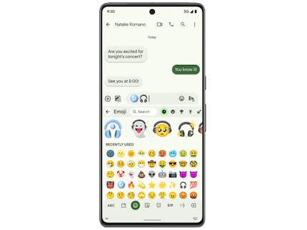 The Emoji Kitchen puts together many combinations of emojis to create stickers.