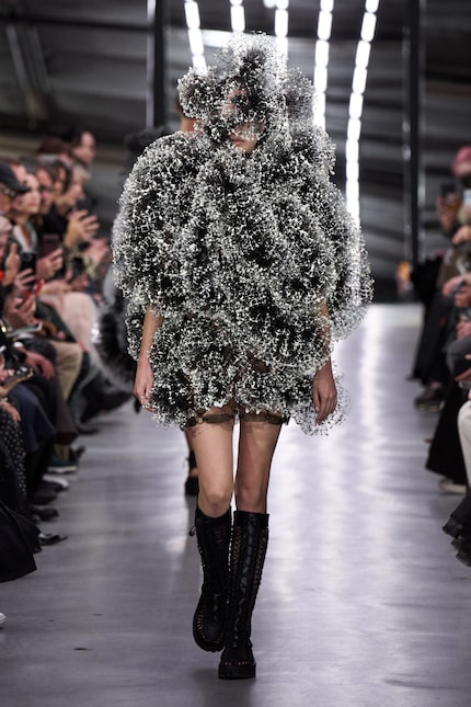 This is what can happen when high fashion and functional fashion meet.