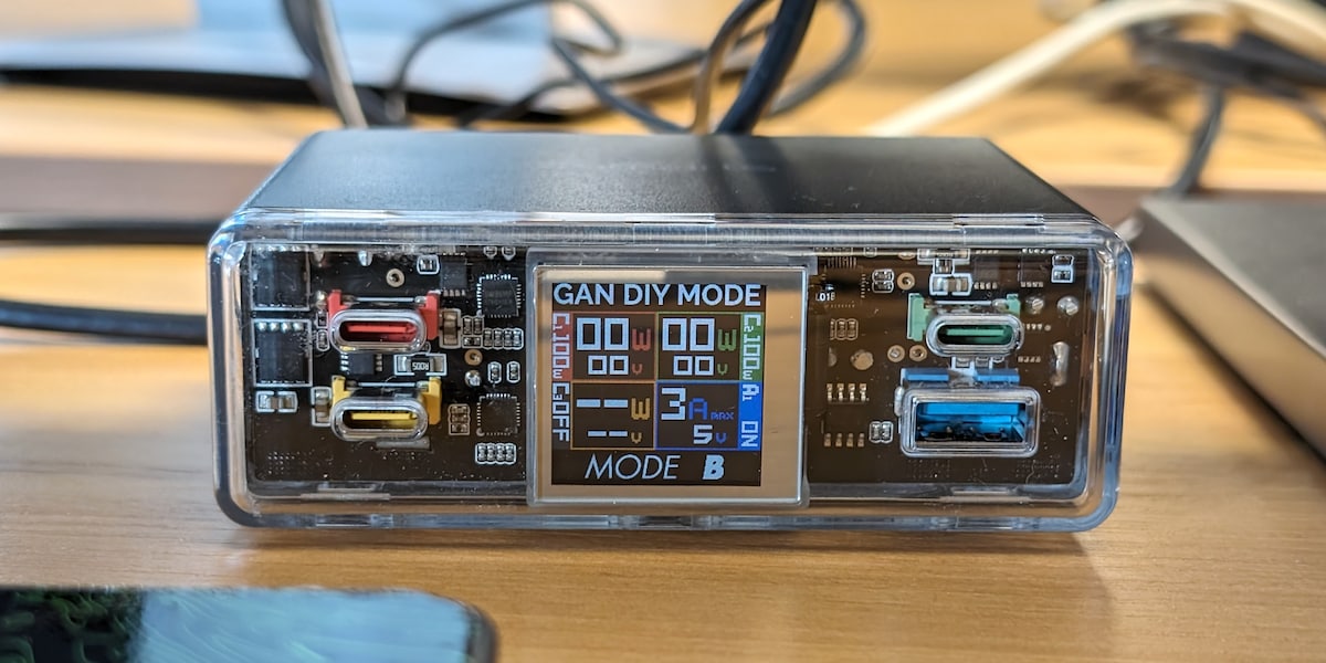 4smarts Lucid GaN DIY Mode Charger | 210-watt test - Galaxus