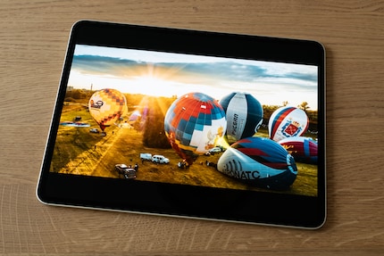 Les scènes en contre-jour avec une plage dynamique élevée sont magnifiques sur le nouvel iPad Pro.