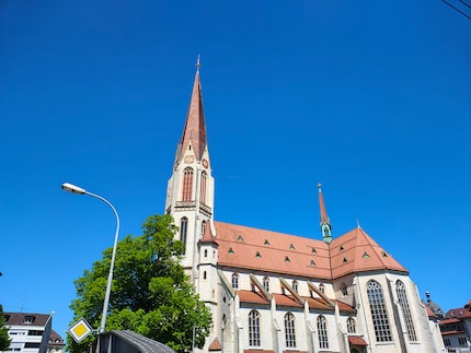 Vue normale de l’église.