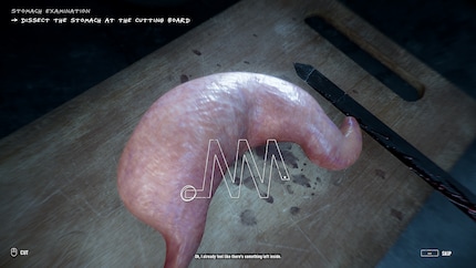 Pour accomplir les diverses tâches d’un médecin légiste, je dois constamment subir des mécanismes de gameplay agaçants. 