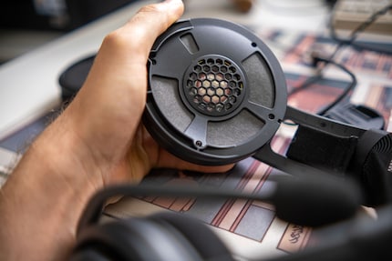 Les diaphragmes du casque ouvert Atlas Air.