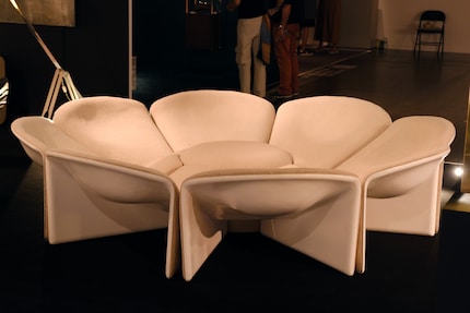 Anemone, Jean-Pierre Laporte | Fibreglass, foam, wool fabric by Dedar