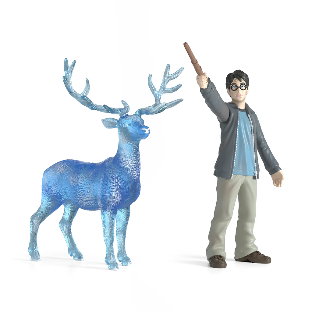Harry Potter et son Patronus.