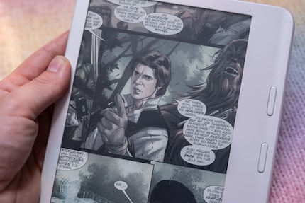 Les couleurs d'une tablette E-Ink sont un peu plus ternes que celles que je connais des tablettes LCD ou OLED.