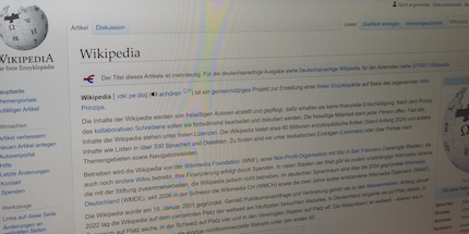 The German Wikipedia entry about Wikipedia.