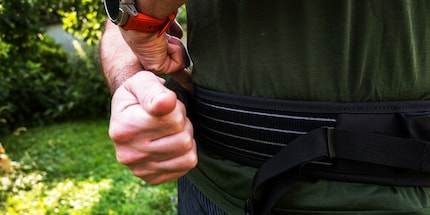 Fits securely thanks to the Velcro fastener.
