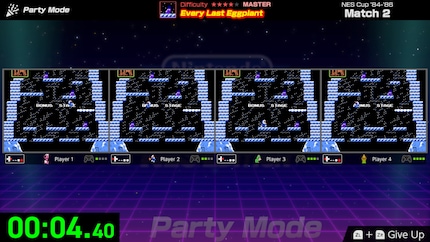 Les défis « Ice Climber » en mode « Party » sont sacrément difficiles.