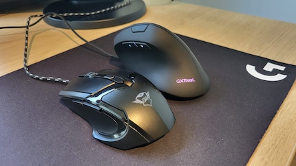 Mes deux souris pour comparaison. 