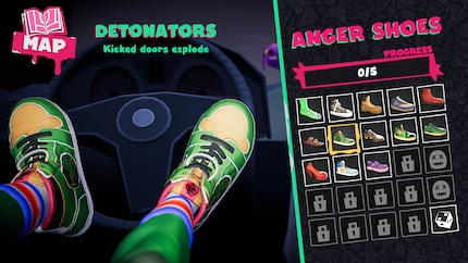 Choosing the right footwear before each mission.
