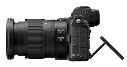 With the Z6 II, you can only pull out the screen.