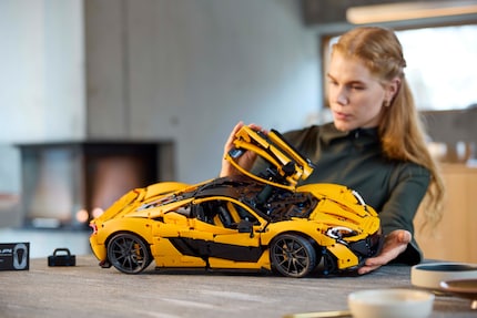 Vous pouvez certes jouer avec la McLaren, mais elle est plutôt destinée à être exposée.