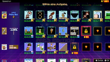 Beaucoup de défis, mais peu de jeux.