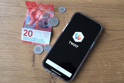 Si vous voulez payer avec Twint, vous devrez toujours ouvrir l'application en premier.