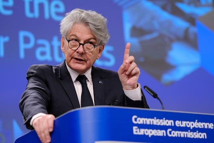Le commissaire européen Thierry Breton fait une annonce claire.