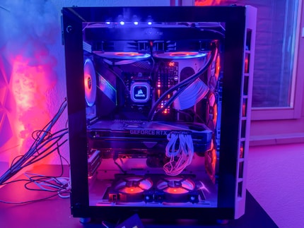 Même pour le PC, Joshua n’a pas lésiné sur l’éclairage.