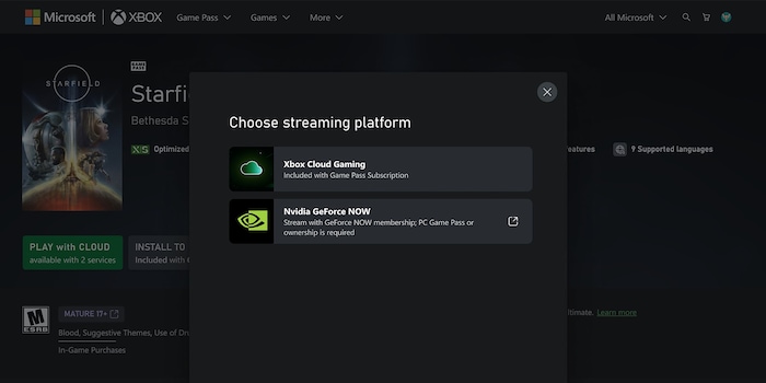 Geforce cloud online