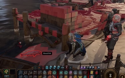 Sauvegarde pour la sauvegarde : en cas de besoin, les pierres de Nether se trouvent dans un poisson mort.