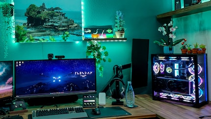 Chez Jérôme, la nature se mêle à la technologie spatiale.