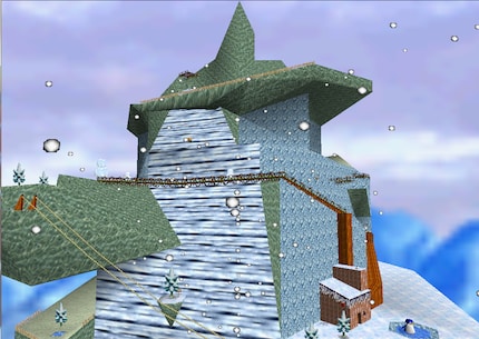 What the level looks like from further back.