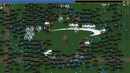 The concept behind Swarm mode isn’t new. Even games like Vampire Survivors have you proving yourself against hordes of enemies.