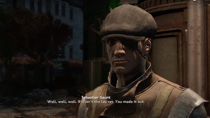 This likeable fellow saved me from the lab, and he also happens to be the leader of the Vagabonds, one of several factions in Fallout: London.